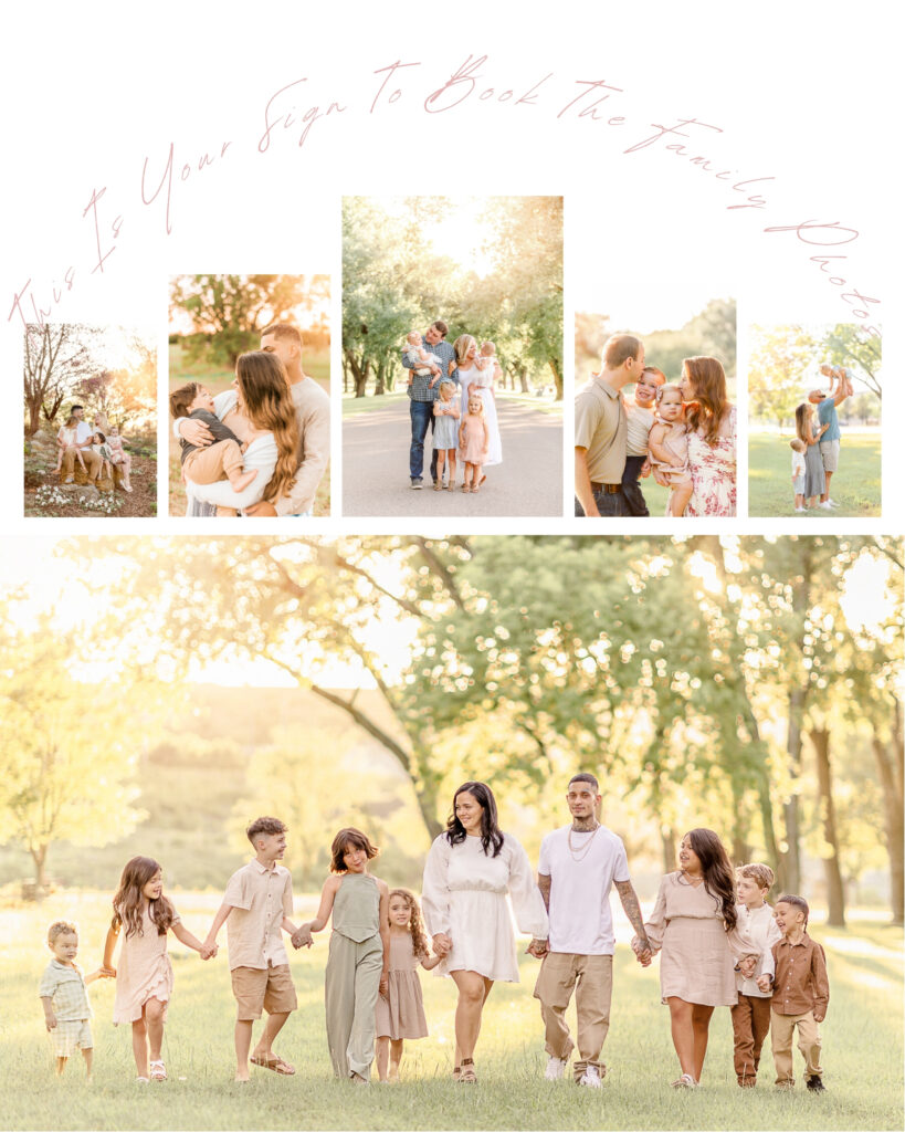 Candid family photos in Manhattan, Kansas capturing laughter and movement