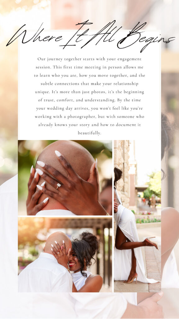 Engagement session with couple in Manhattan Kansas