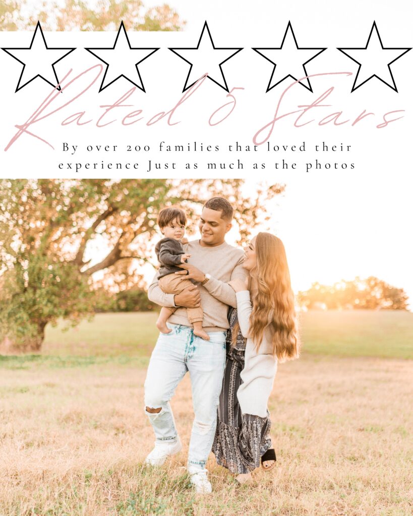 Five star ratings for family photography in Manhattan Kansas
