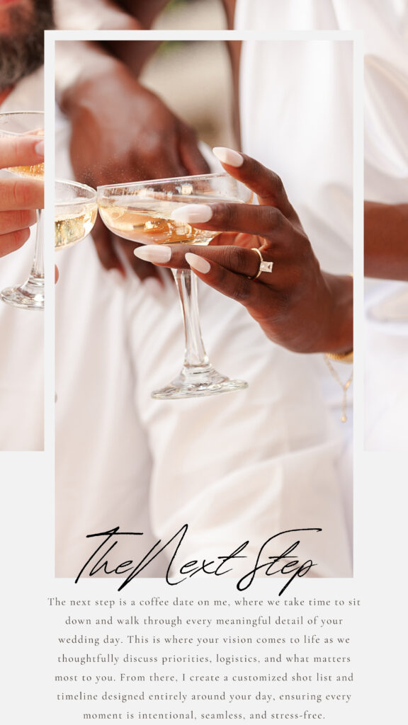 Celebration of engagement during photoshoot