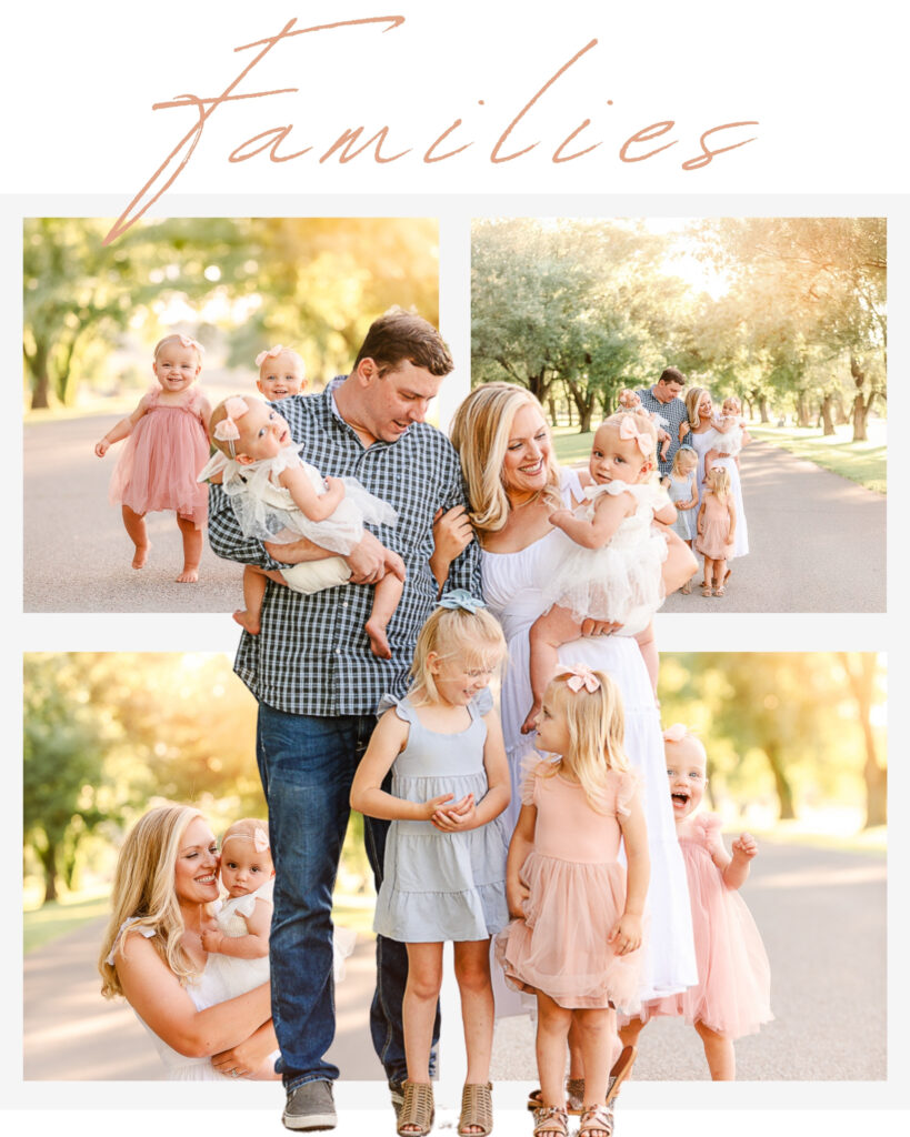 light and airy photos of family laughing