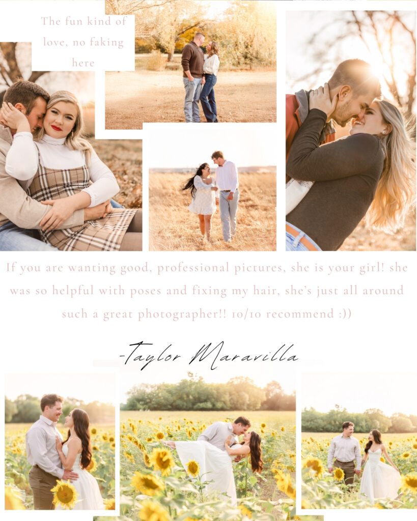 collage of couples laughing in Manhattan Kansas