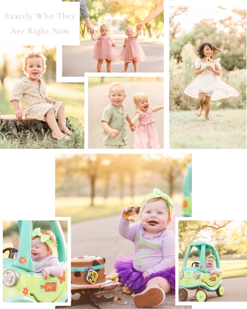 Photoshoots of children in Manhattan, Kansas