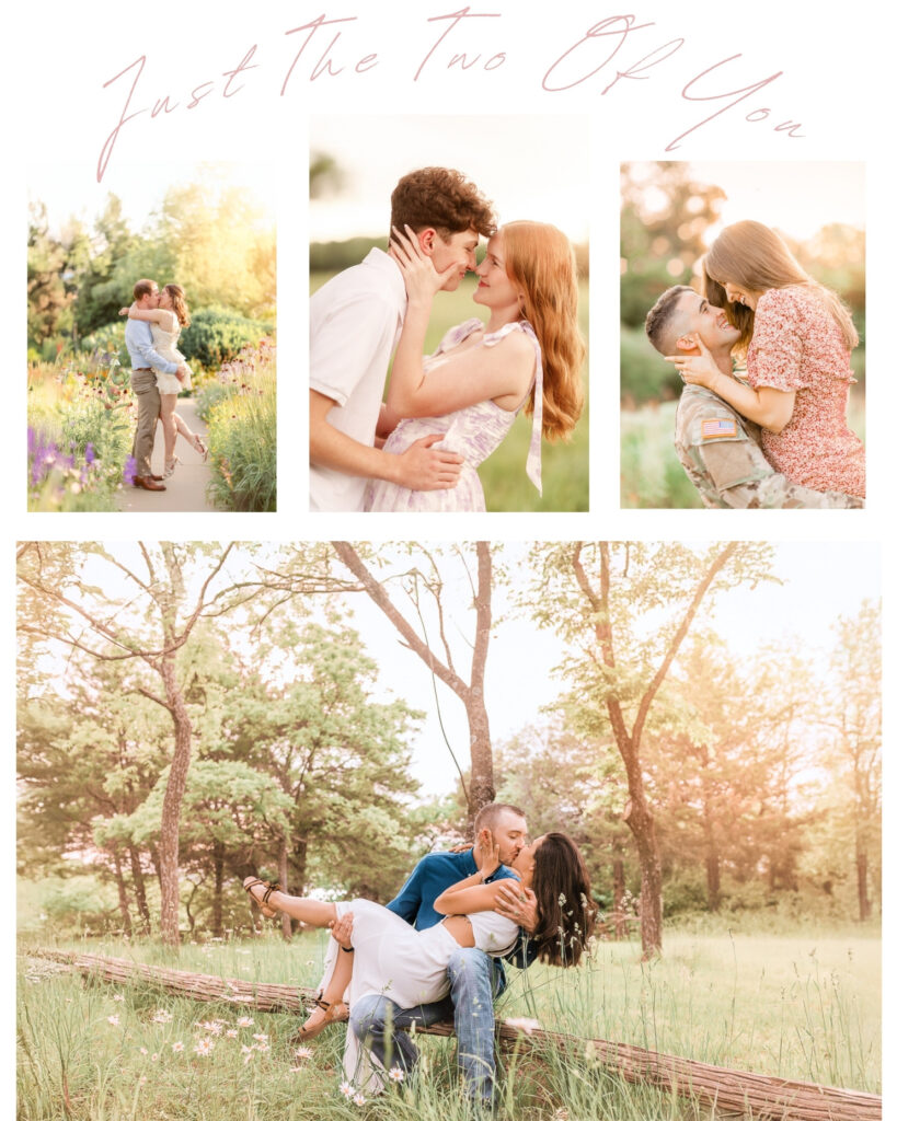 Couples in love lots of chemistry