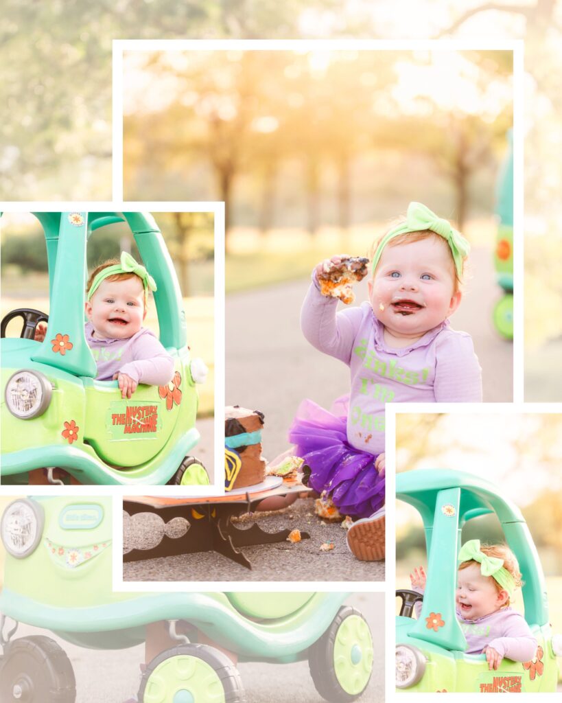 Scooby doo themed photo shoot for little child