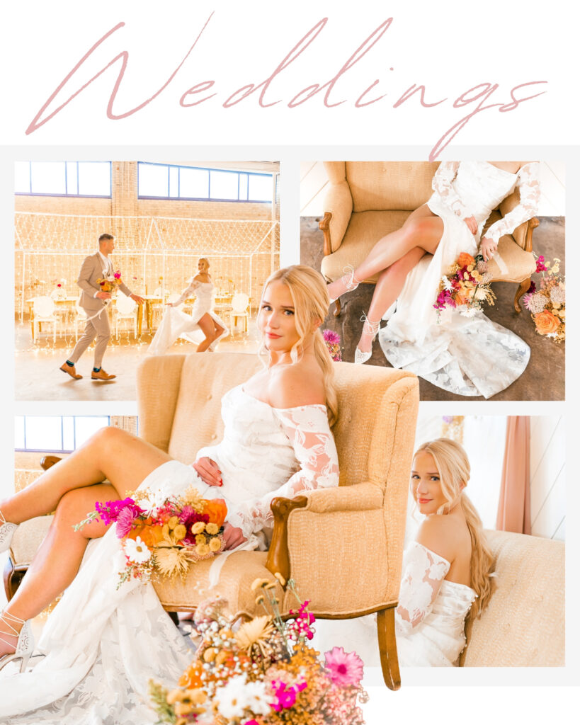 Beautiful bride photographed in Kansas City at wedding venue